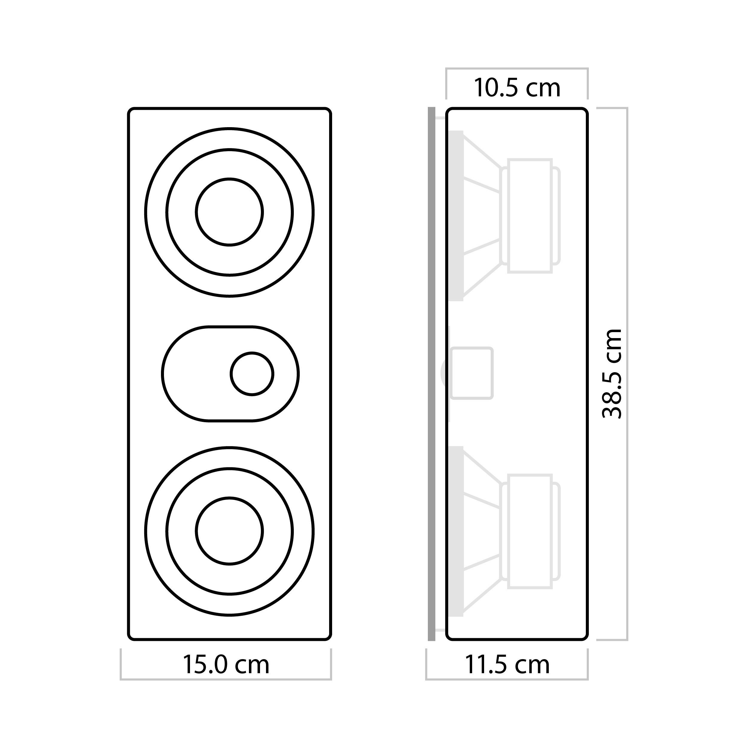 Nubert nuLine WS-14 Surround-Lautsprecher (270 W)