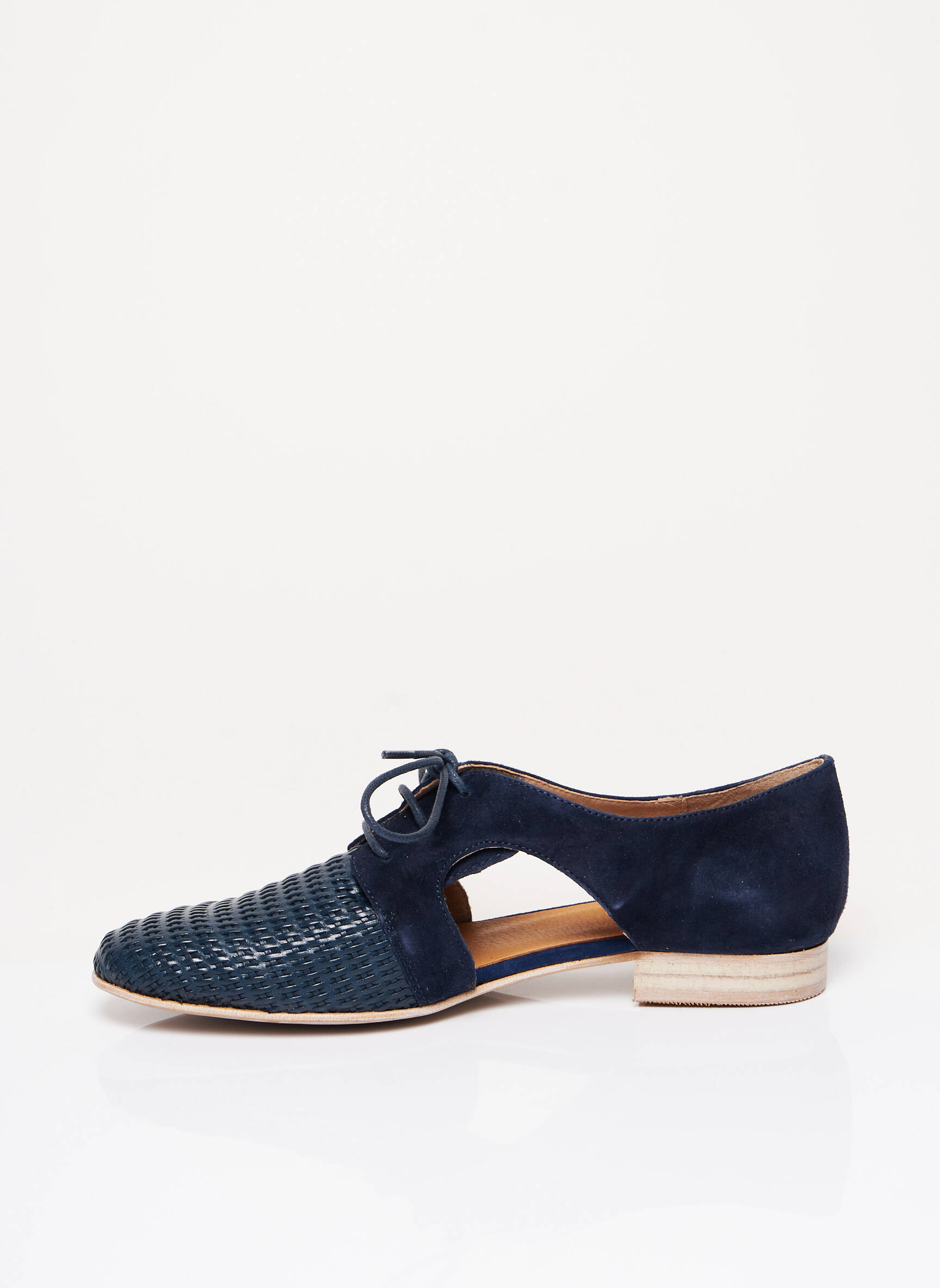Emilie Karston Derby Femme couleur bleu