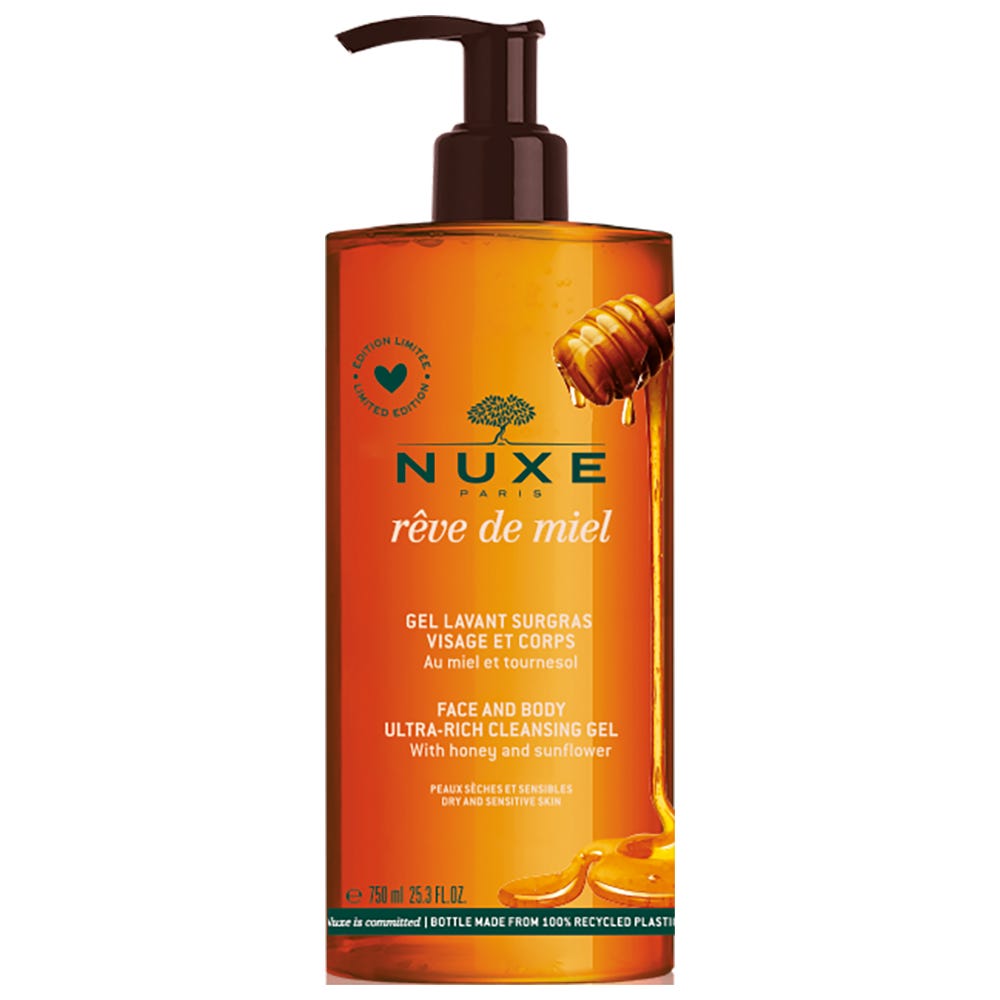 NUXE Rêve de Miel Rückfettend Reinigungsgel 750 ml
