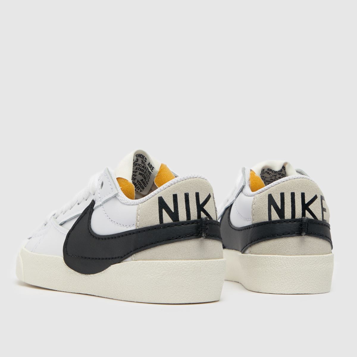 Nike Blazer Low 77 Jumbo Edzőcipő Fehér & Fekete Színben