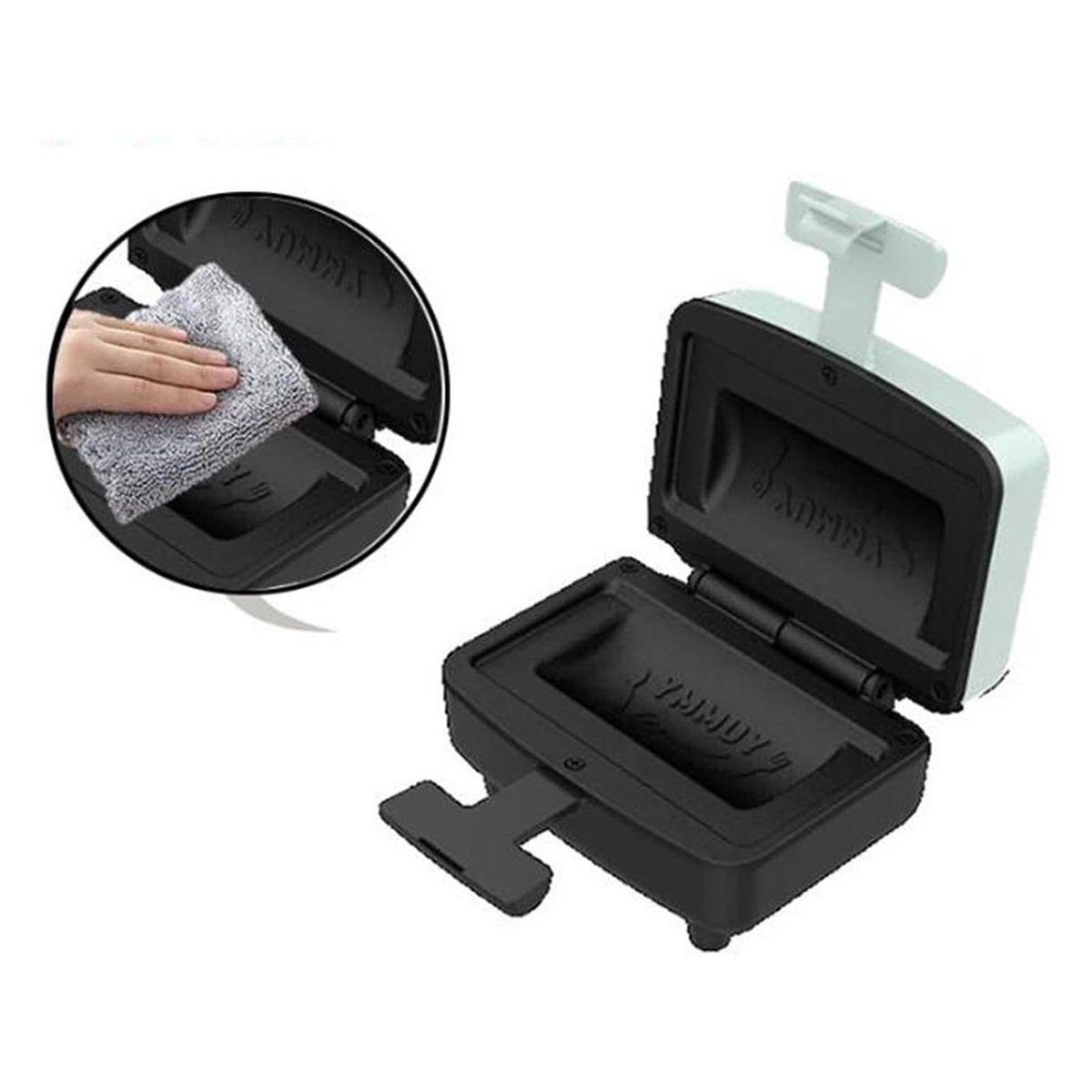 Yoyaxi Sandwichmaker Sandwich Maker Home Breakfast Maker 300 W Kleiner Elektrogrill, Kompakt und leicht, einfach zu verwenden und aufzubewahren, zum Kochen