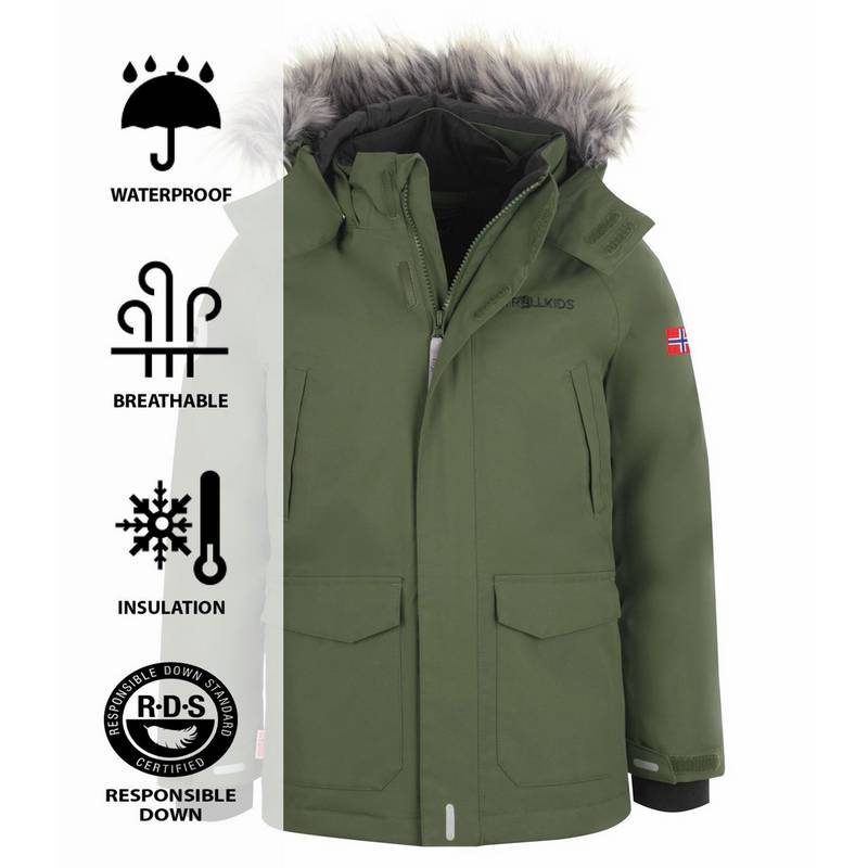 Trollkids Spitsbergen Winterjacke Kinder