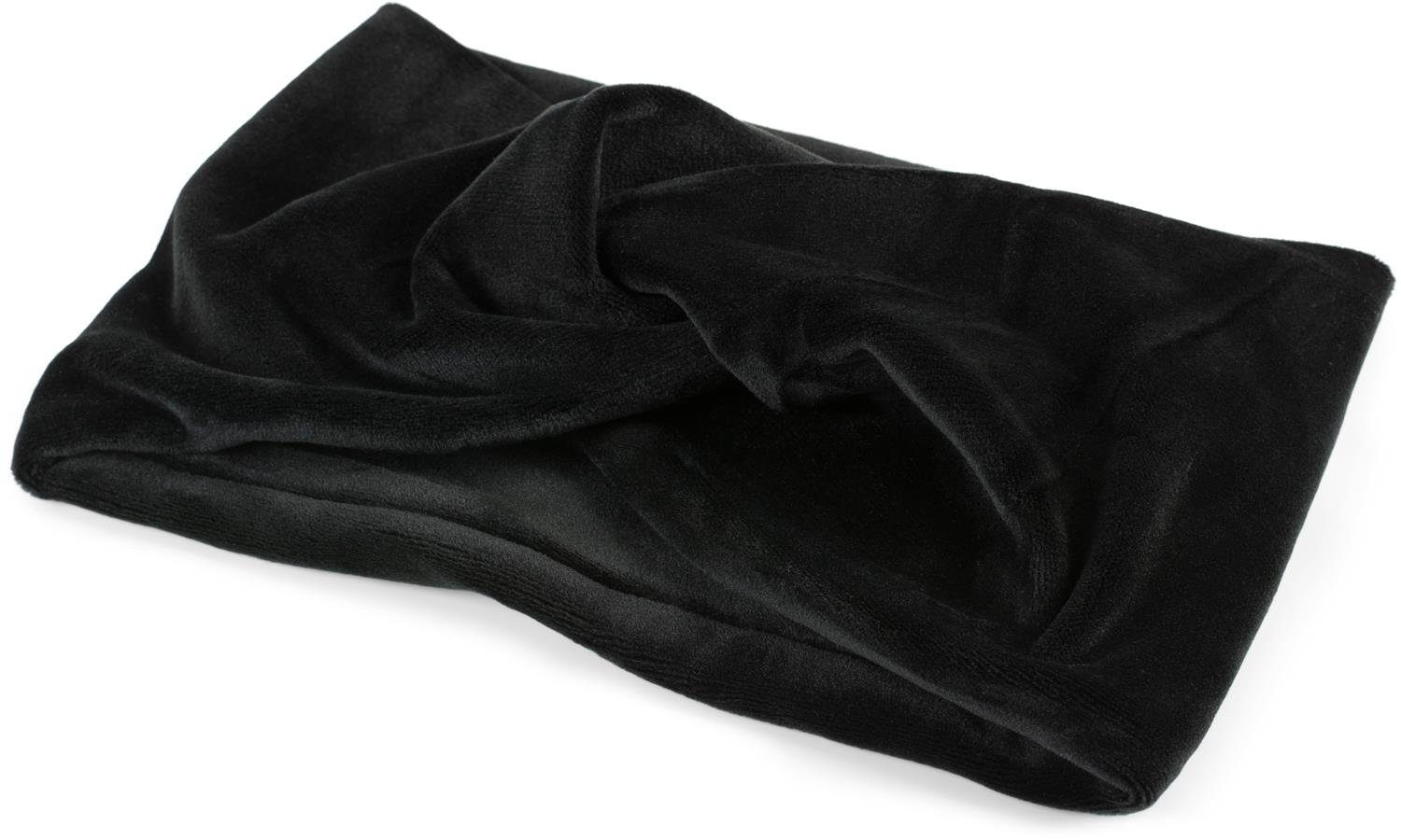 styleBREAKER Stirnband (1-St) Samt Stirnband mit Twist Knoten