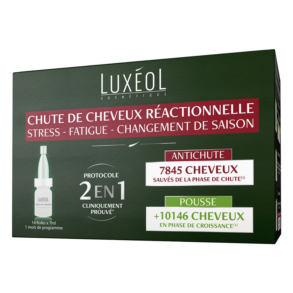 Luxéol Luxéol - Chute de cheveux réactionnelle2en1 Cosmétiques
