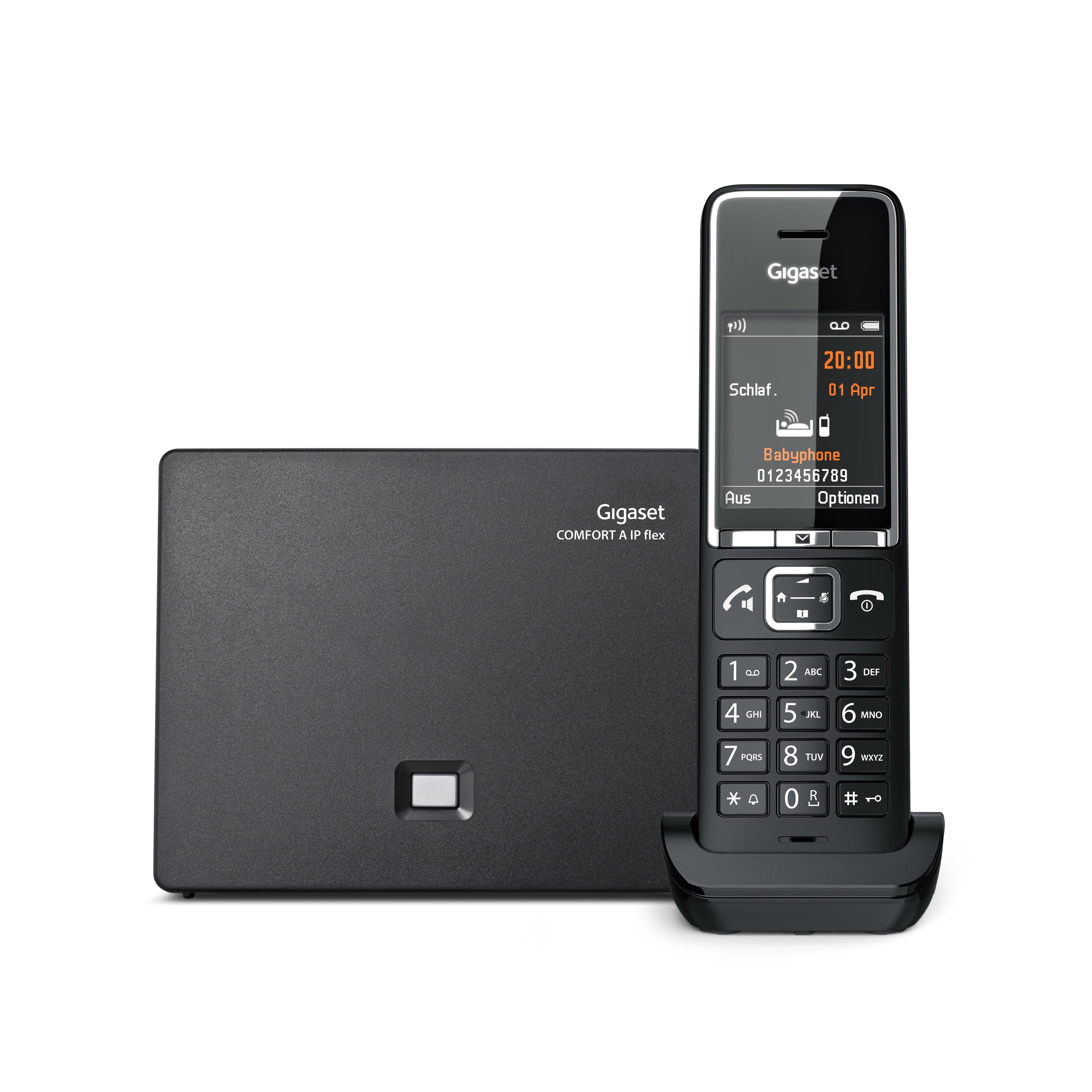 Gigaset COMFORT 550A IP flex DECT-Telefon (Mobilteile: 1)