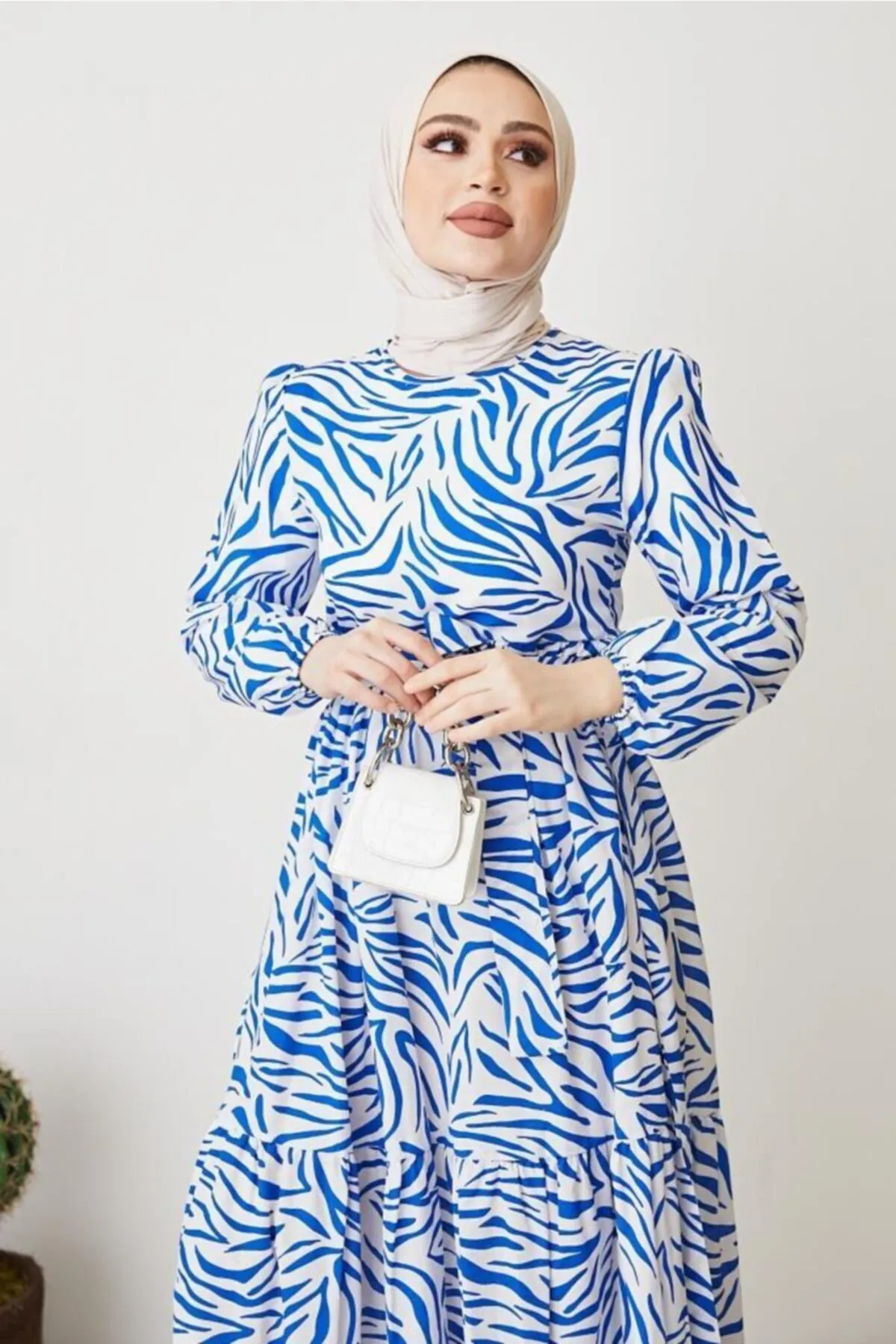 benguen  401 Kleid mit Zebramuster