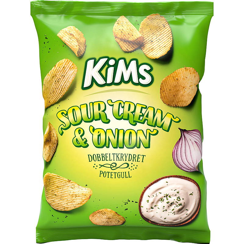 Kims Kims 200 g Sour cream & onion