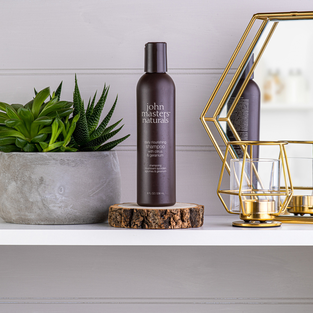 john masters organics Shampoing nourrissant quotidien agrumes& géranium Shampoing