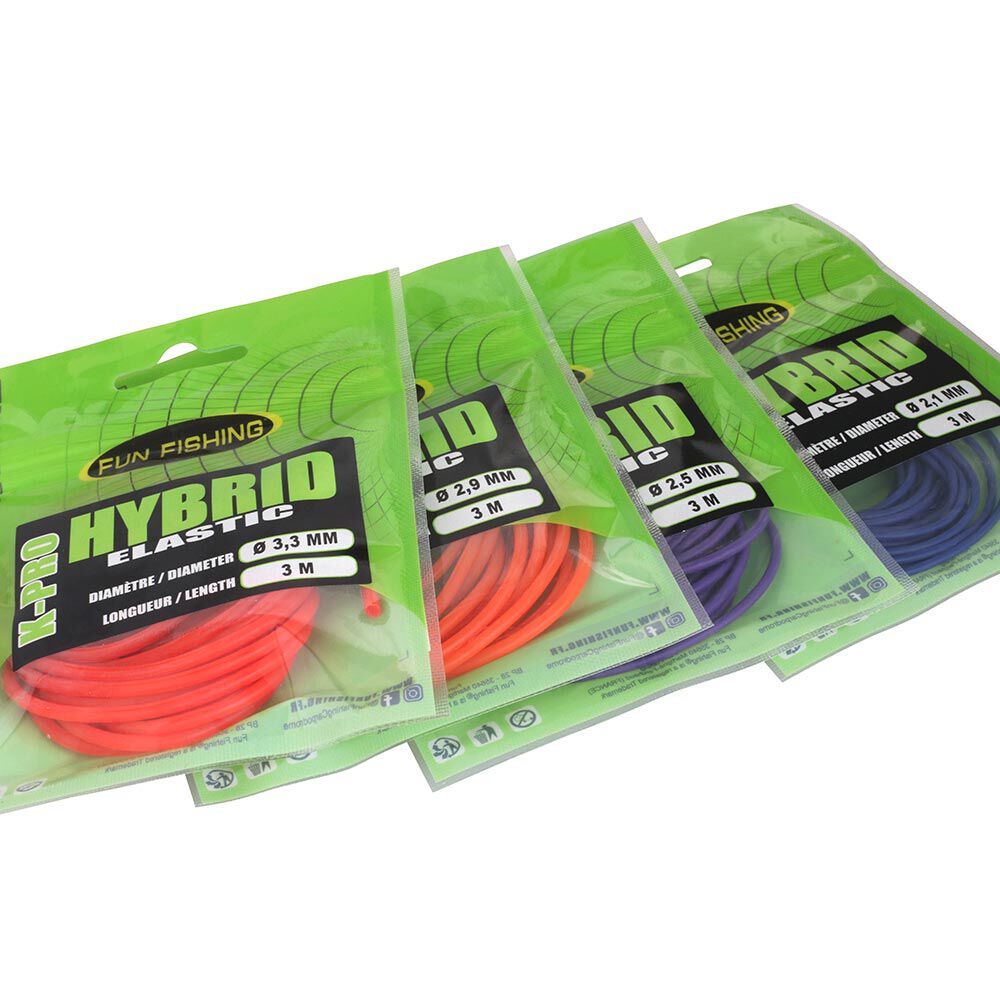 Täysjoustavat Fun Fishing K-Pro Hybrid Elastic -nauhat