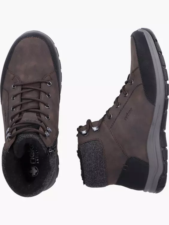 Rieker Herren Schnürstiefel