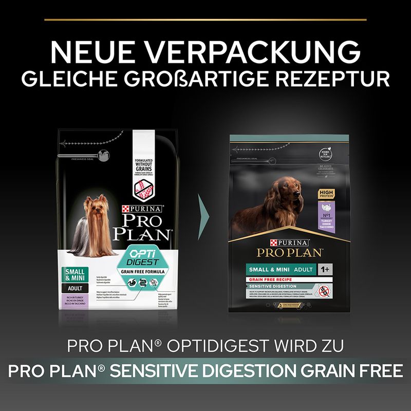 PURINA PRO PLAN Small & Mini Adult Sensitive Digestion Getreidefrei