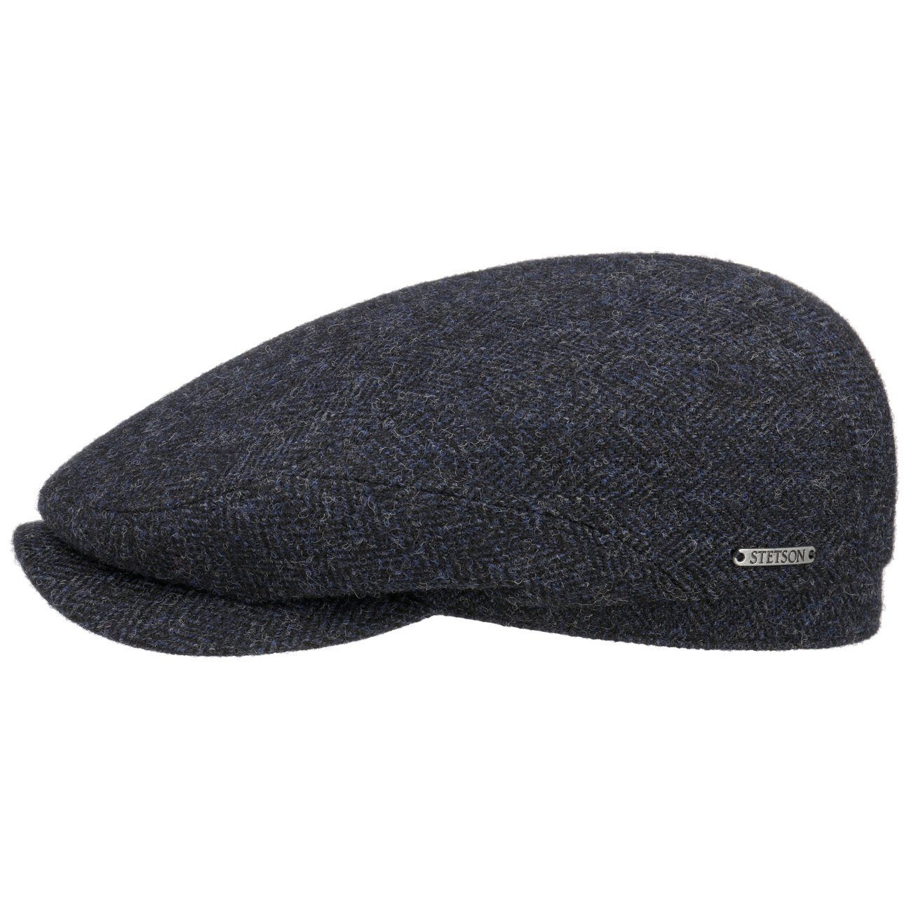 Stetson Flat Cap (1-St) Flatcap mit Schirm, Made in the EU