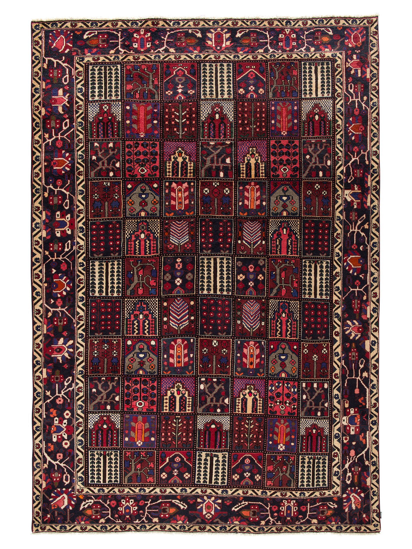 Bachtiar ca. 205 x 305 cm, Unikat / Einzelstück