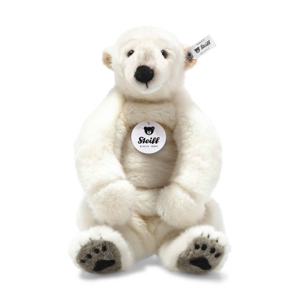 Nanouk Eisbär, 33 cm, weiß