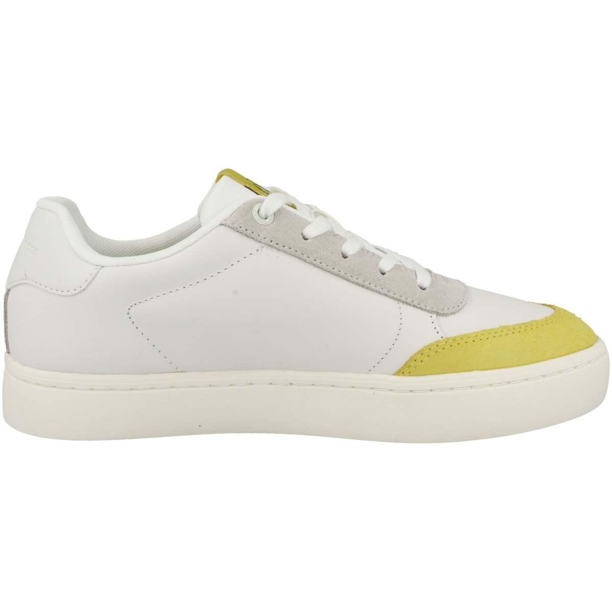 Calvin Klein Classic Cupsole Laceup Su-Lth Sneaker low weiss