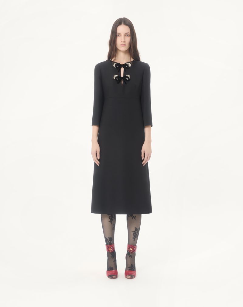 Crepe Couture Midi-kjole