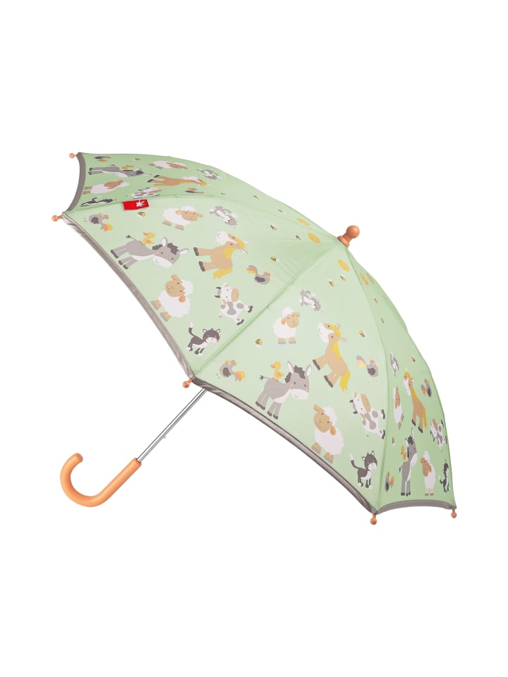 Sigikid Regenschirm Farm Kinderschirm, 75 cm in rosa günstig kaufen onesize
