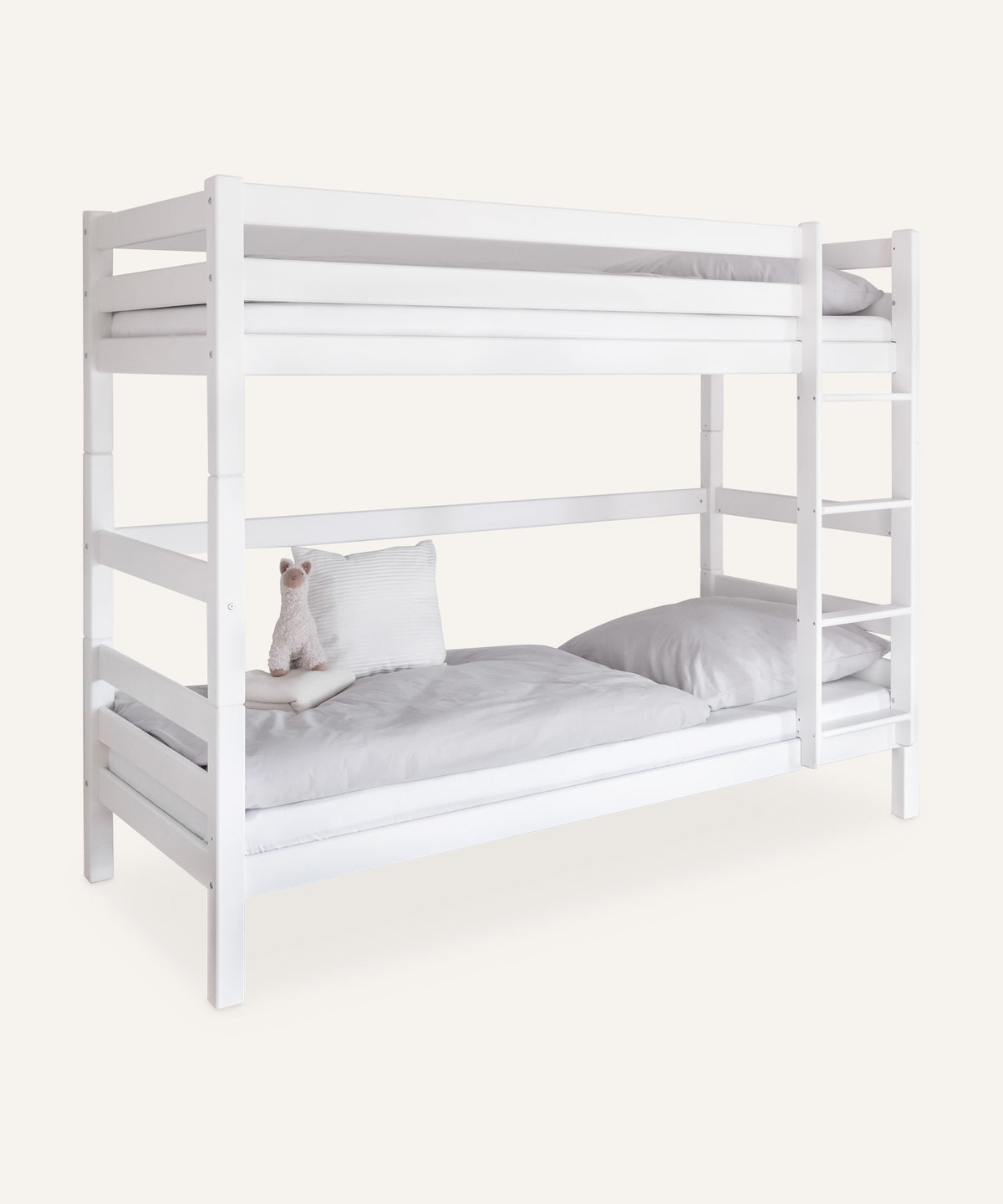 Etagenbett Buche Hoch Weiß