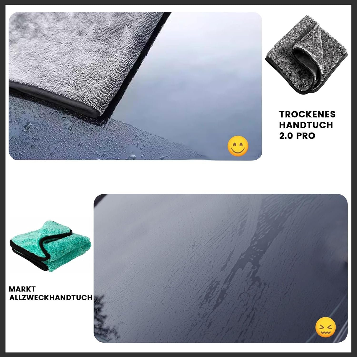 vokarala Badetuch Shiny Bath XXL Trockentuch Fast Dry Trockentuch in Dusche & Bad, (3-St), Duschkabinen Tuch 40x60cm 3 PCS