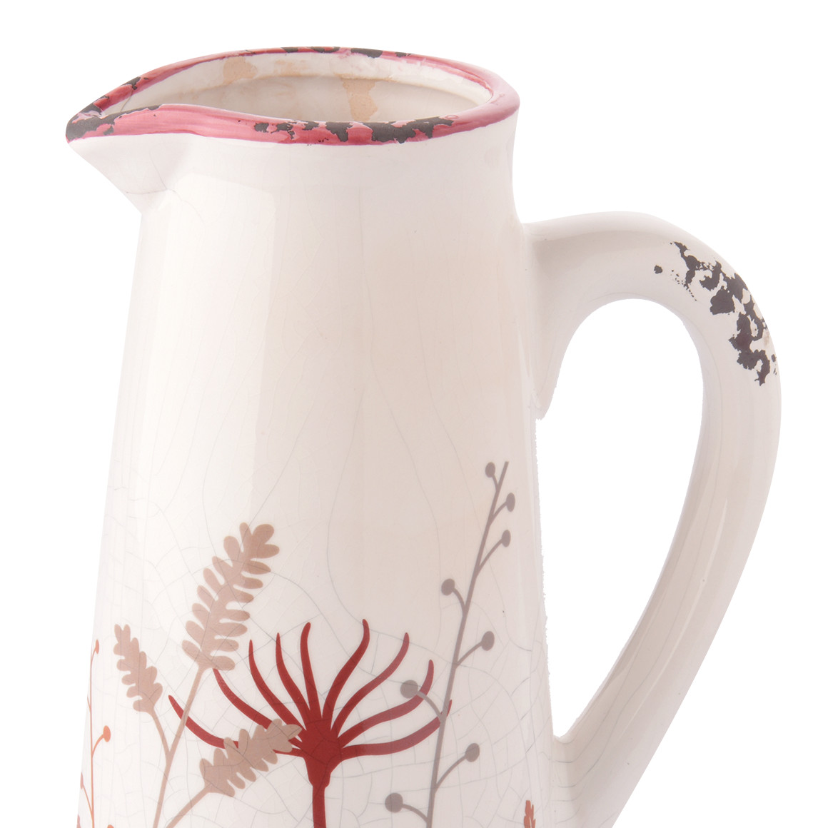 Deko-Krug mit Kornblumen-Motiv