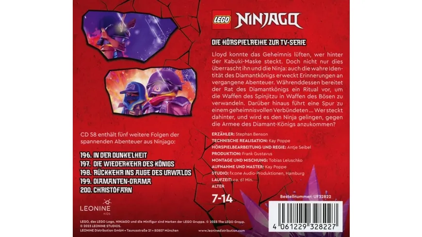LEGO Ninjago (CD 58)