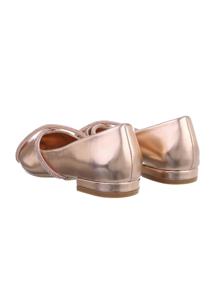 Ital-Design Ballerina in Roségold günstig kaufen