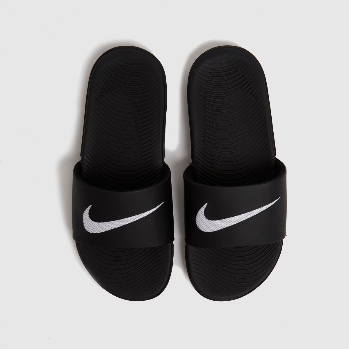 Nike fekete-fehér Kawa ifjúsági szandál