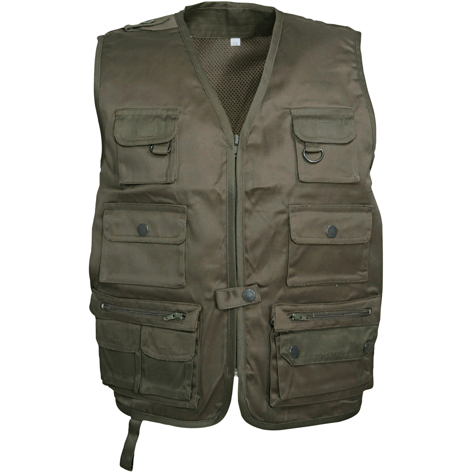 Percussion Kinder Reporterweste (khaki)