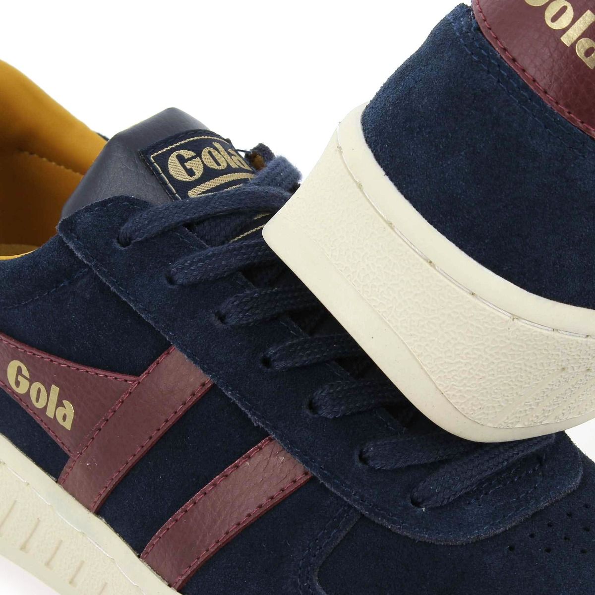 Gola  GRANDSLAM SUEDE CMA589 - Marine Marron