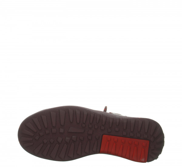 KUSABI Sneaker high - Merlot/Kombi