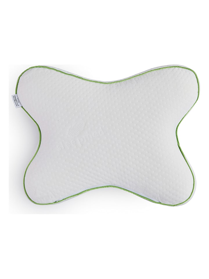 Lifa Living Ergonomisches Kissen in Weiß - (B)46 x (H)35 x (T)10 cm günstig kaufen onesize