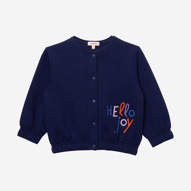 Cardigan bébé fille bleu Catimini