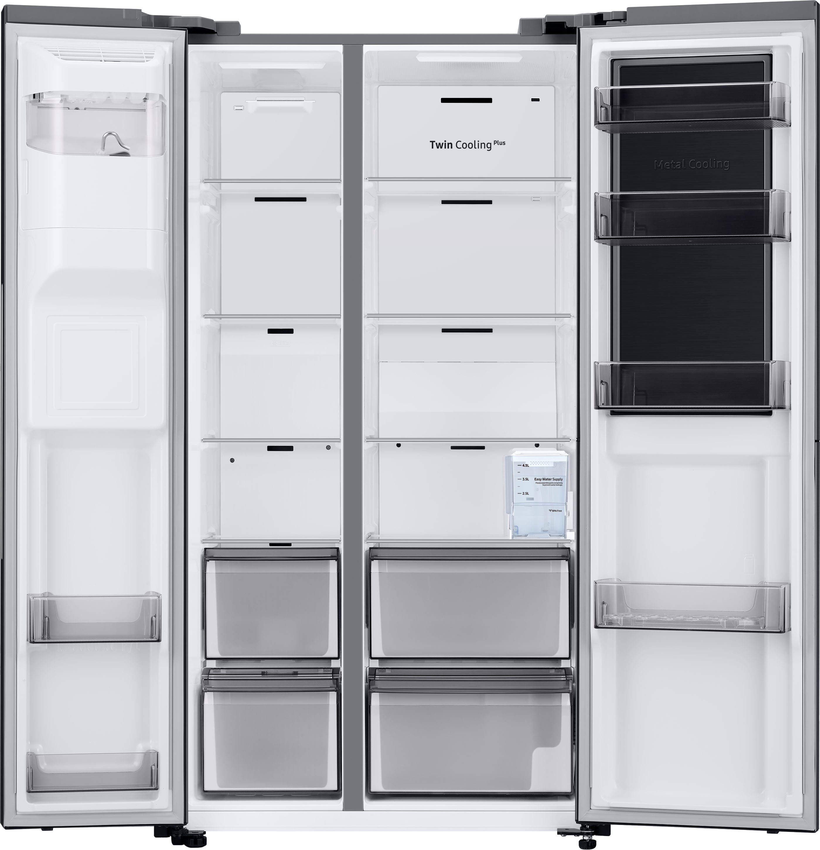 Samsung Side-by-Side RH68B8521B1/EG, 178 cm hoch, 91,2 cm breit