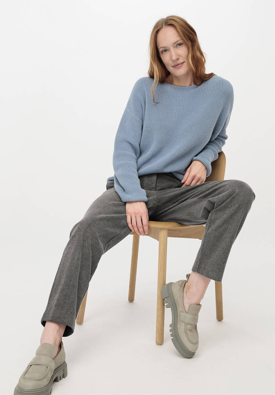 Pullover aus reiner Bio-Baumwolle
