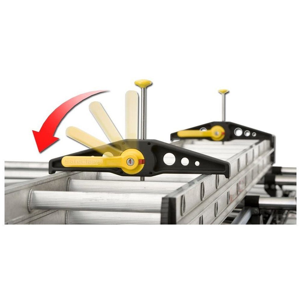 Rhino Schiebeleiter Leiterhalter SafeClamp