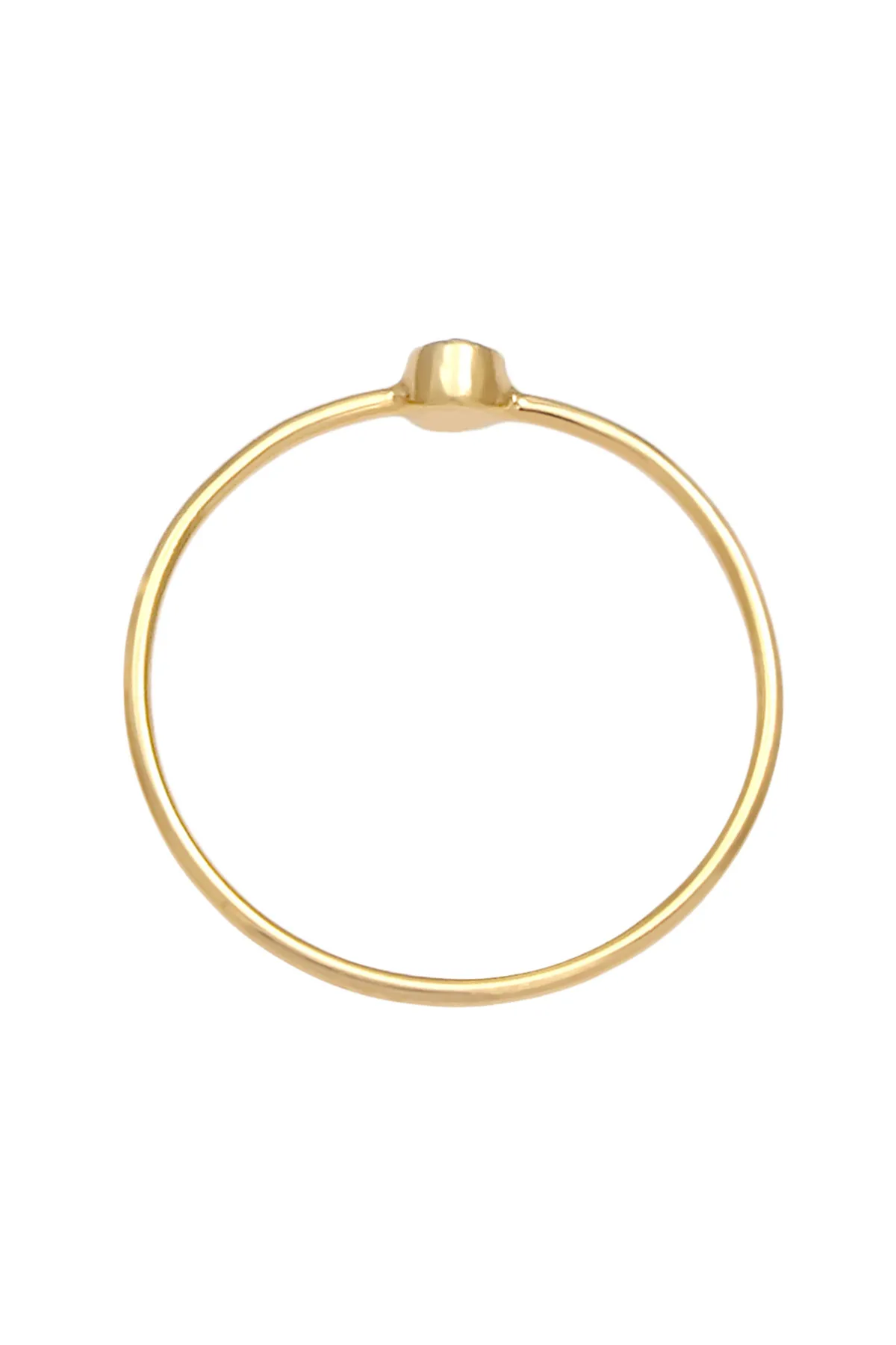 ELLI  Ring Stapelring Kristalle Solitär 925 Silber Vergoldet
