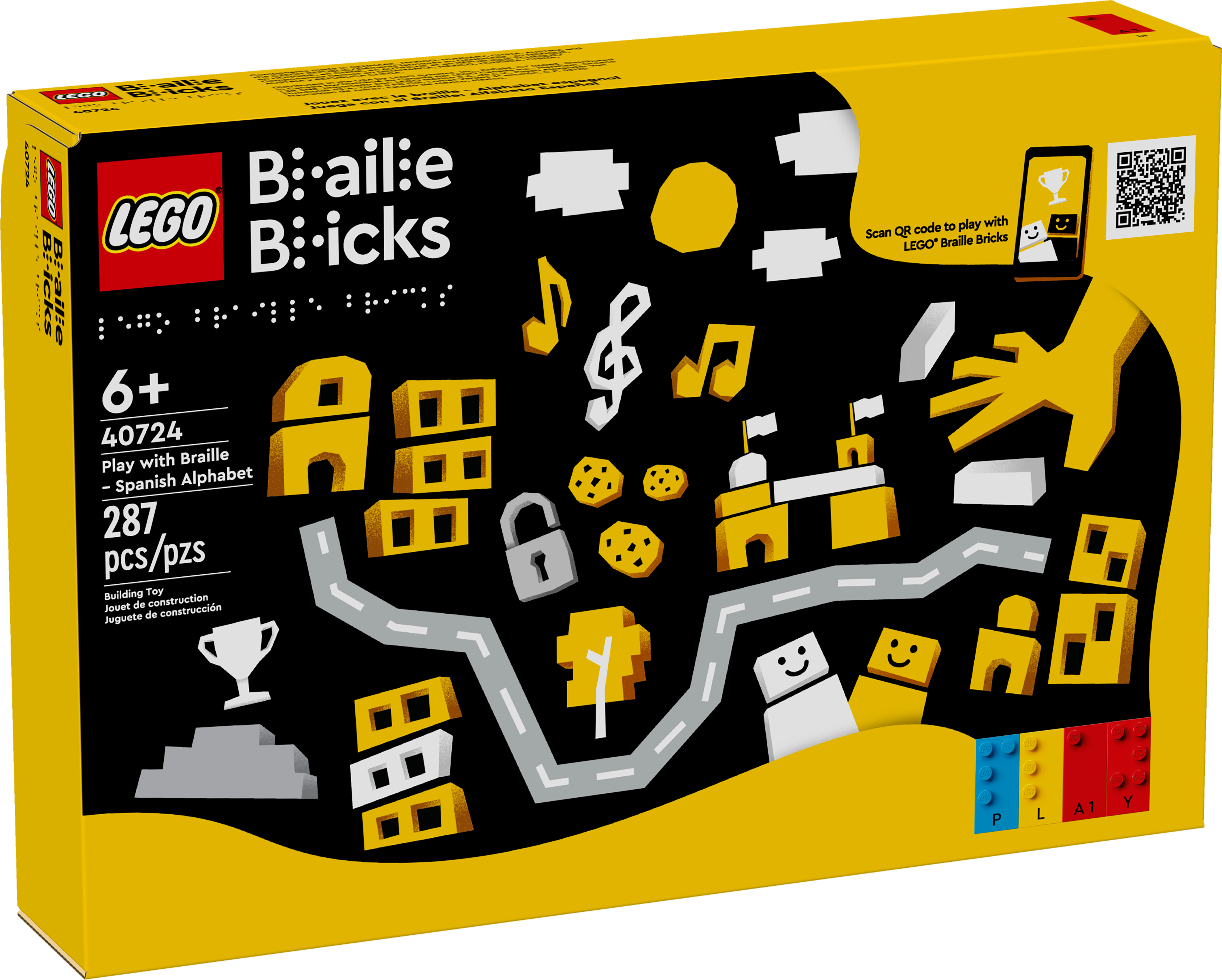 Spielspaß mit Braille – Spanisches Alphabet 40724