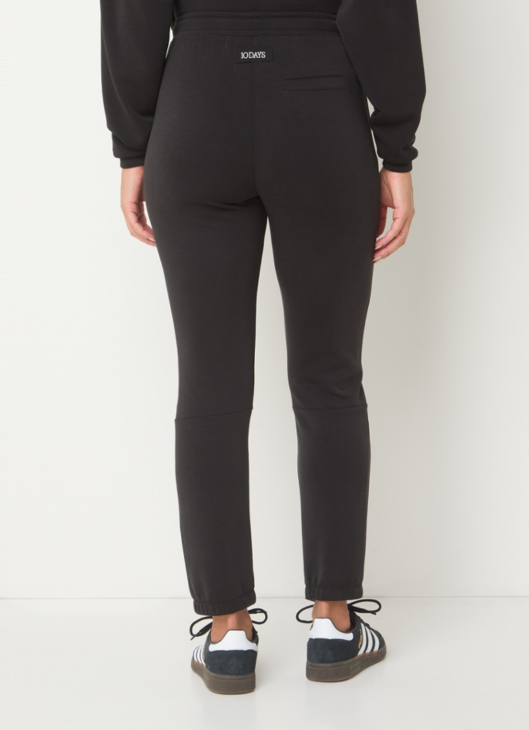 Pantaloncini da sub 10DAYS, a vita alta e taglio affusolato, con coulisse