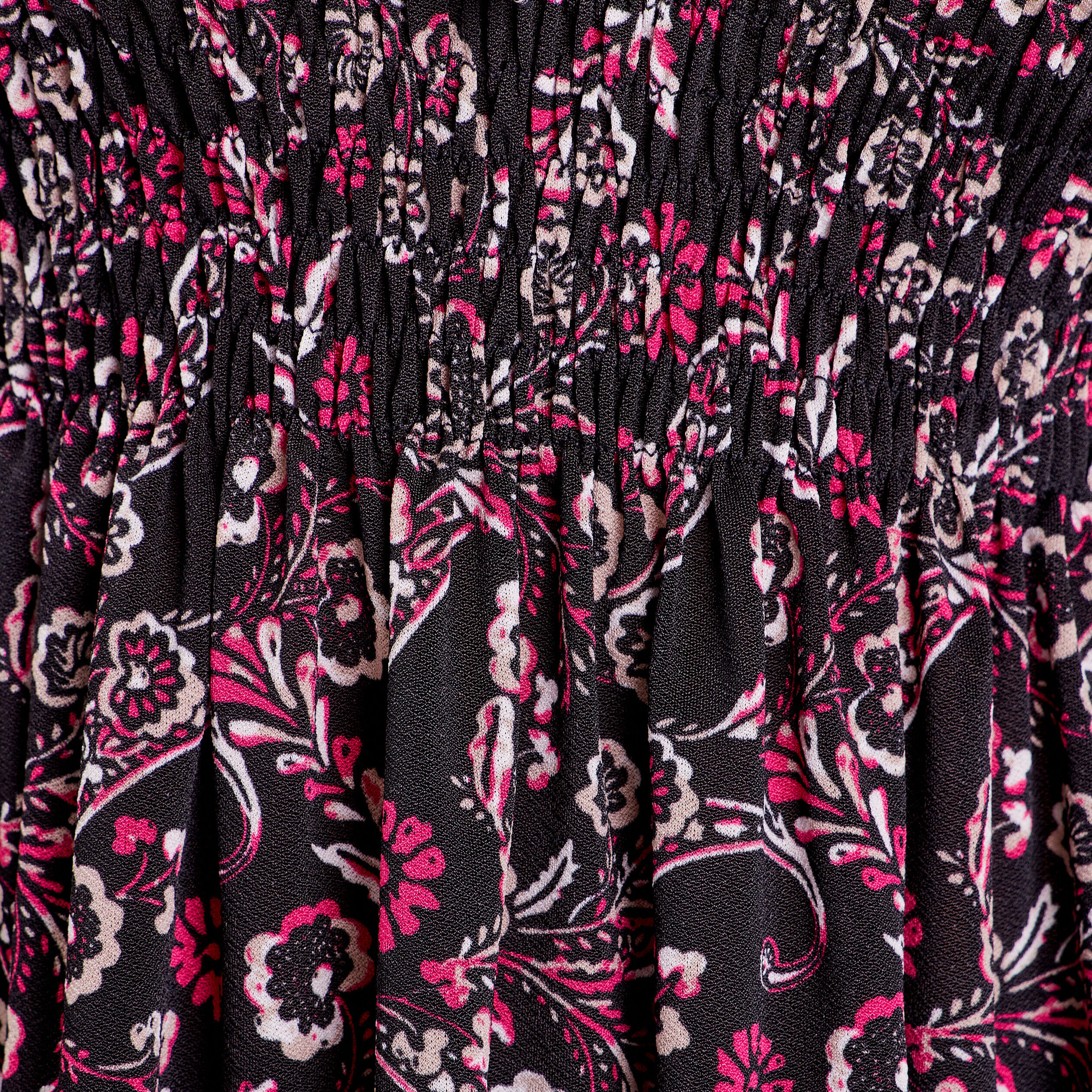 Blouse à manches longues noir femme | Cache Cache