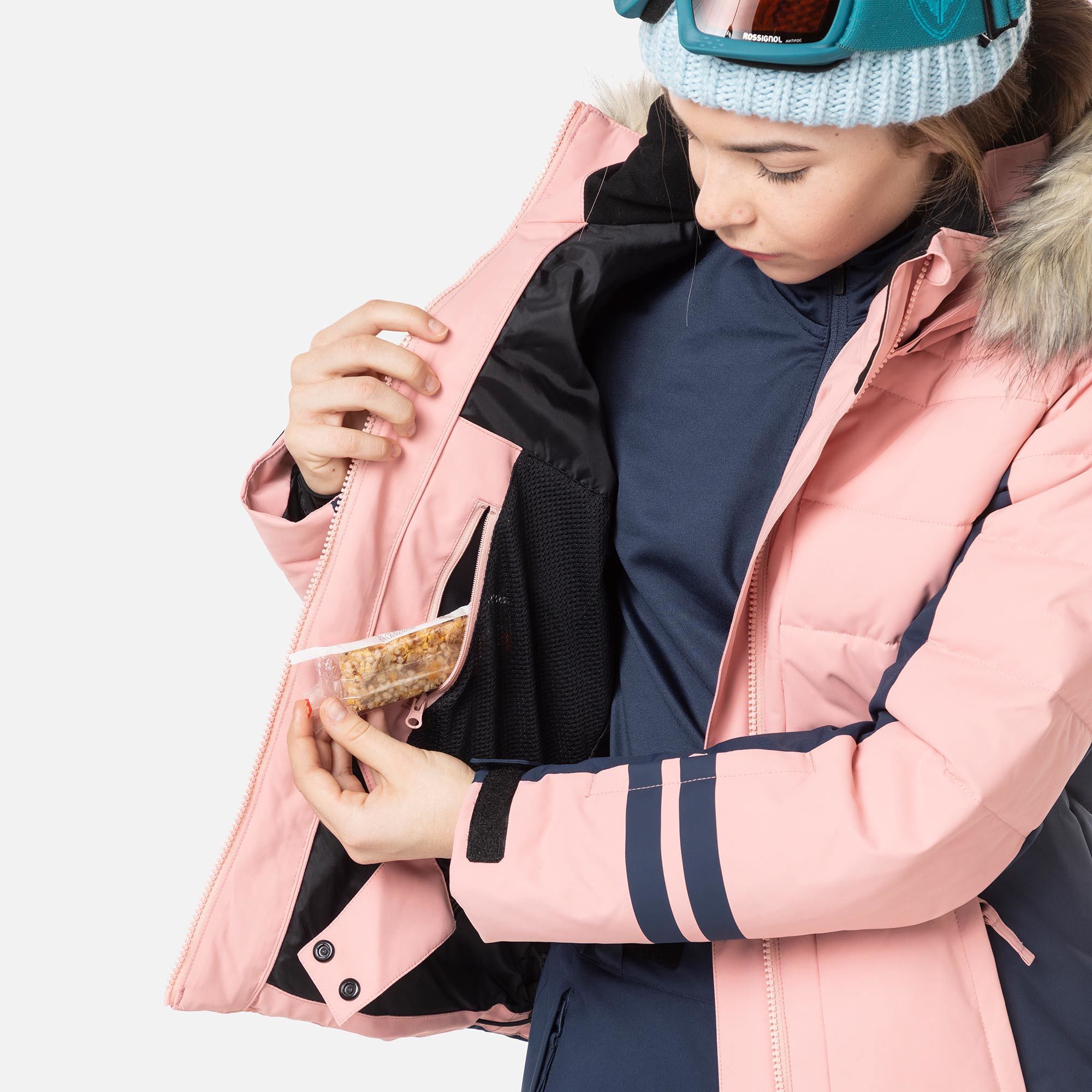 Veste de ski Polydown fille