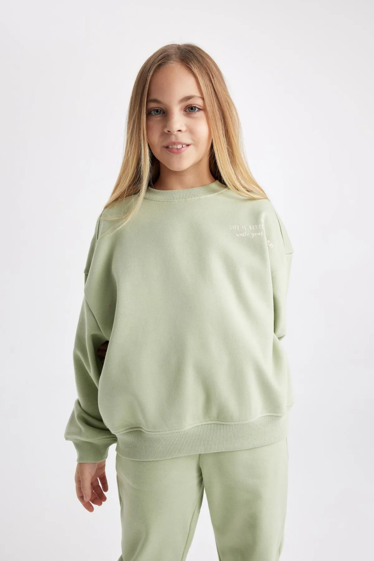 DeFacto  Langarm-Pyjama-Set für Mädchen