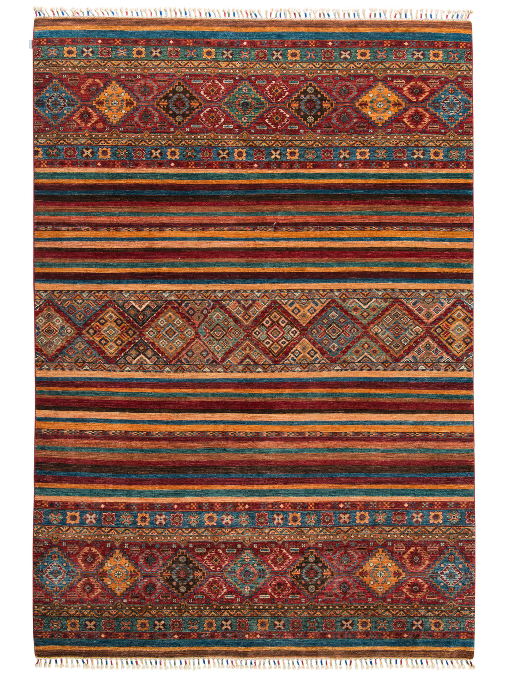 Chobi Schal ca. 209 x 299 cm, Unikat / Einzelstück
