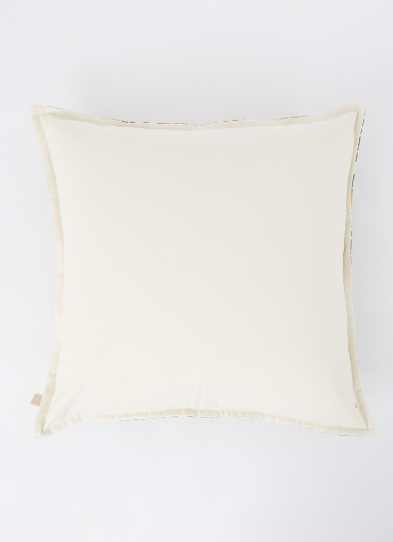 Coussin décoratif Palais Yoko en coton biologique 65 x 65 cm