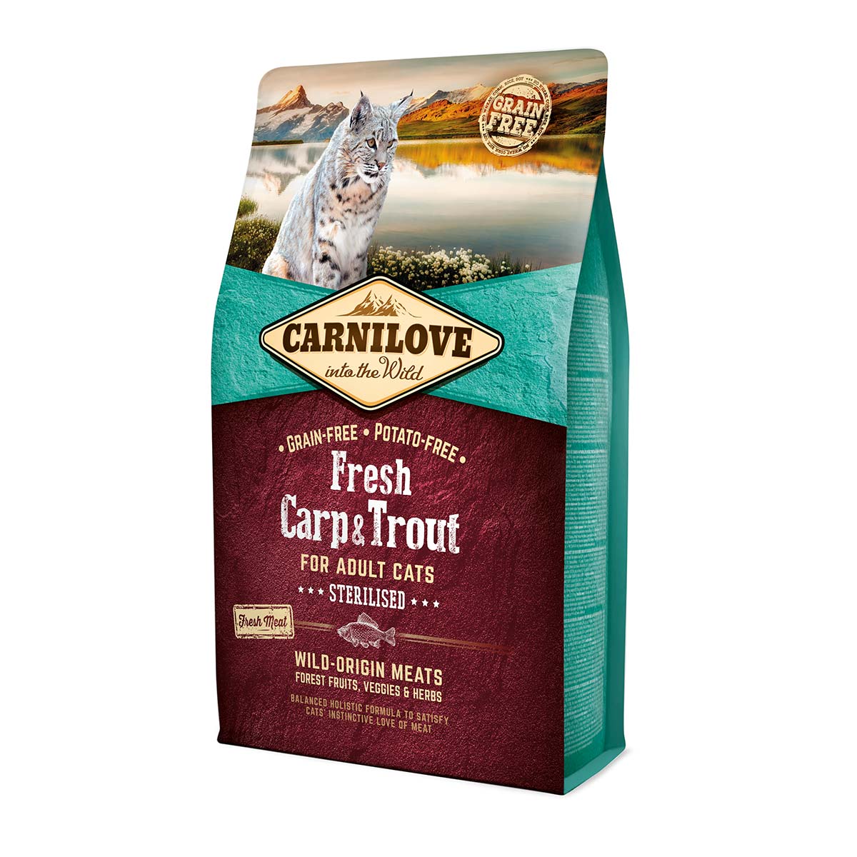 Carnilove Cat Adult Fresh - Carp & Trout / Sterilised