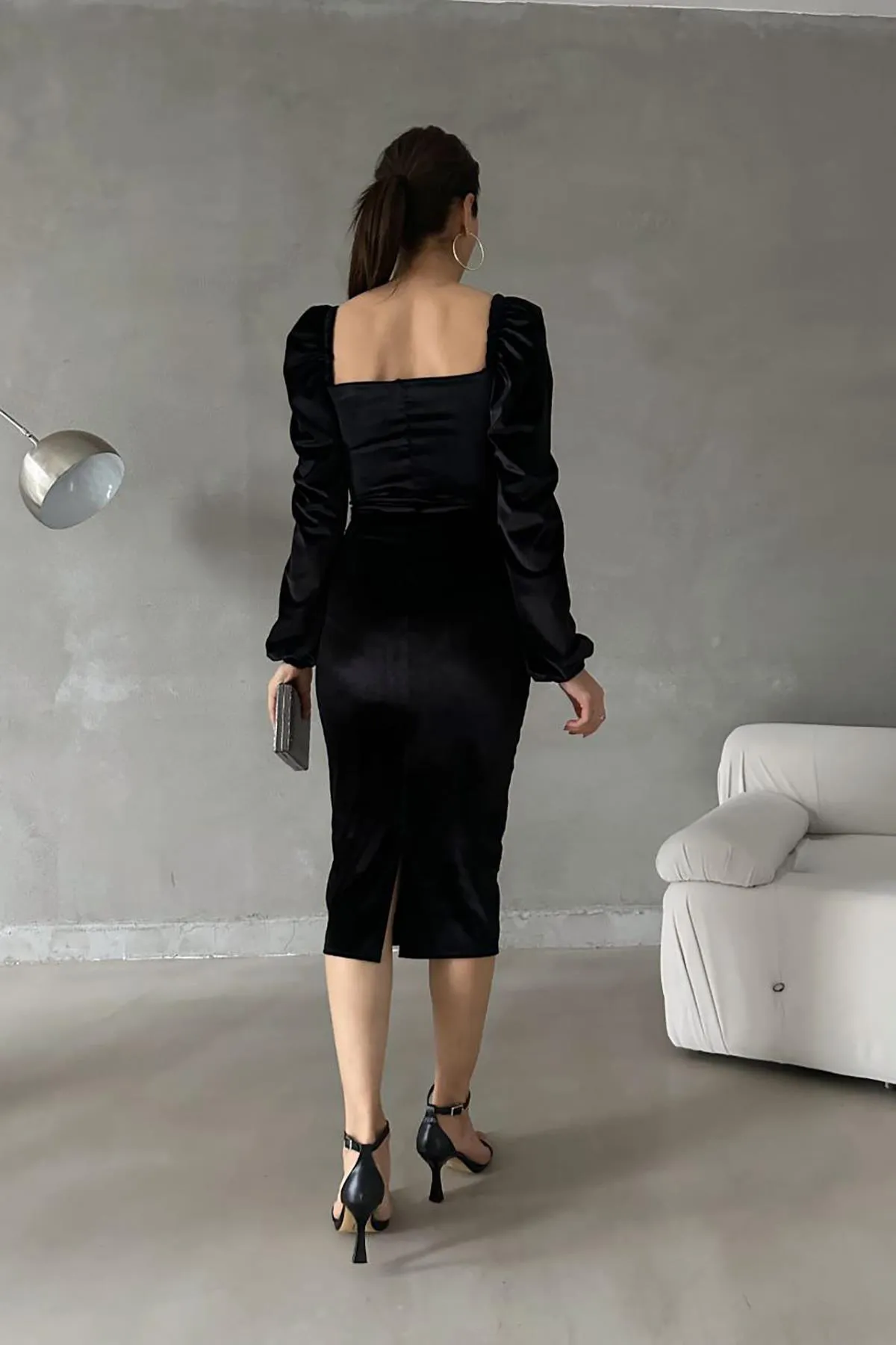 Deafox  Kleid - Schwarz - A-Linie