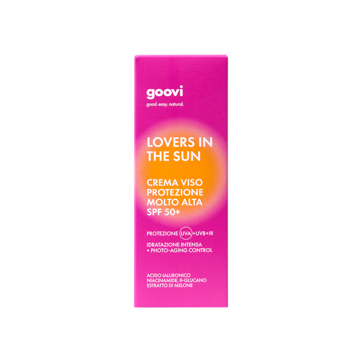 Solari LOVERS IN THE SUN -kasvojen aurinkovoide SPF50+ - Korkeasuojakertoimella varustettu aurinkovoide kasvoille.