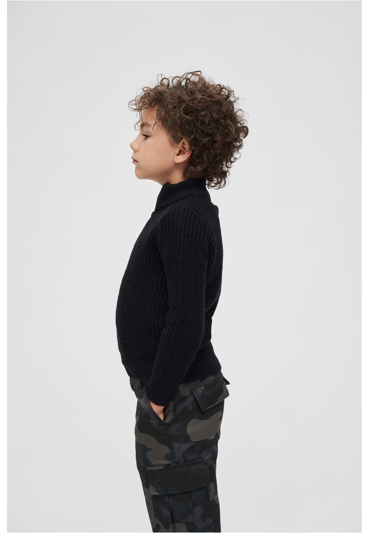 Brandit Kapuzenpullover Unisex Kids Marine Troyer Pullover (1-tlg)