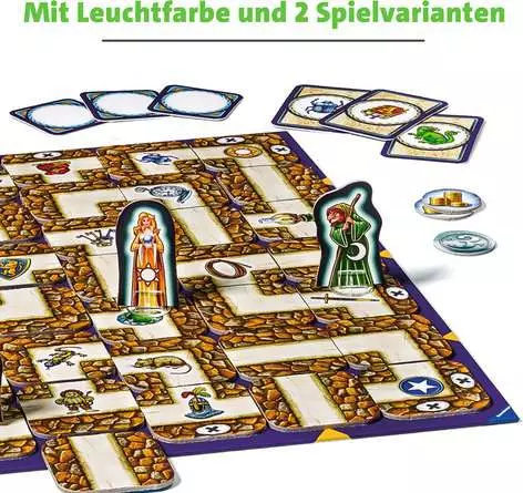 Das verrückte Labyrinth Glow in the Dark - Spiel ab 7 Jahren