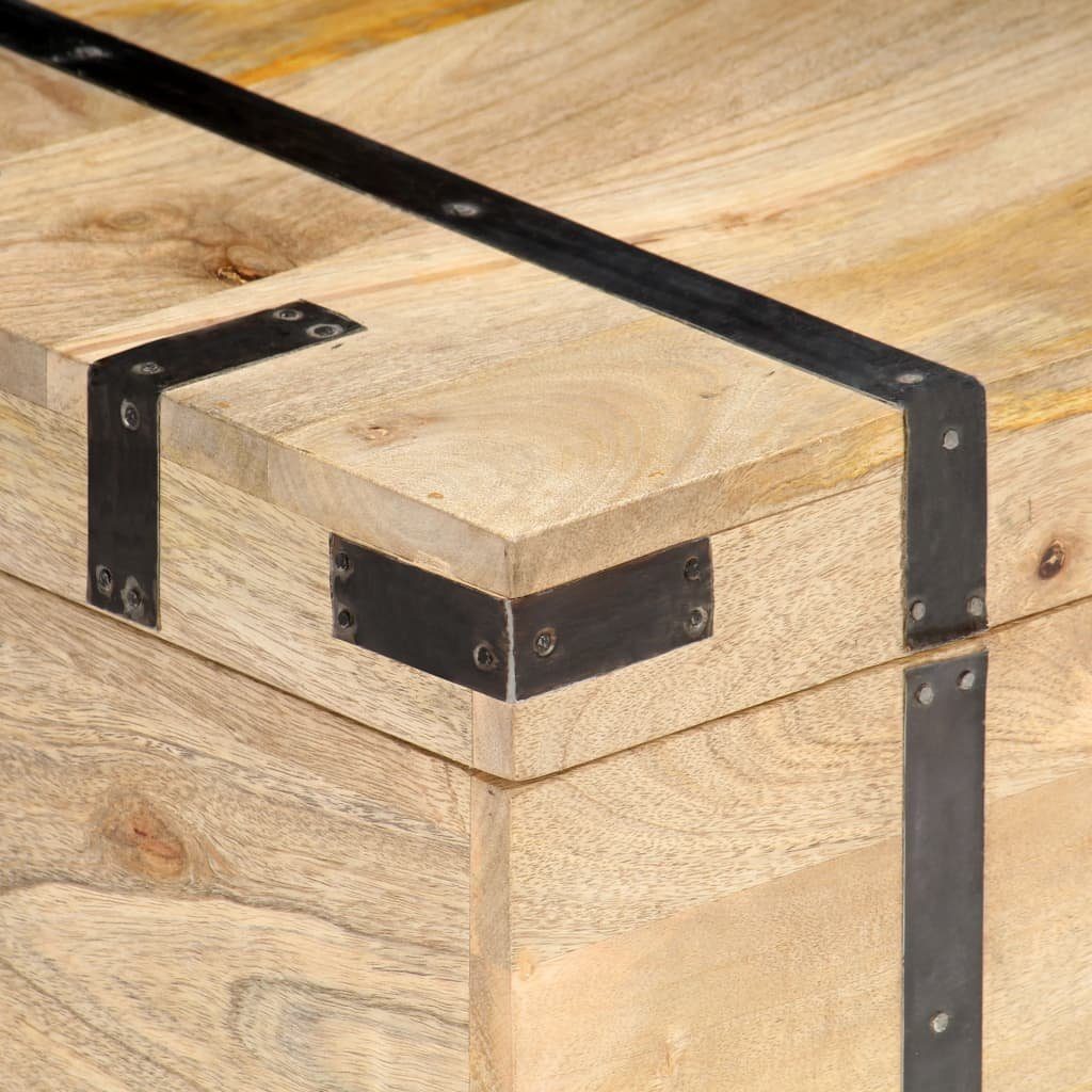 vidaXL Aufbewahrungsbox Truhe 90x40x40 cm Mango Massivholz