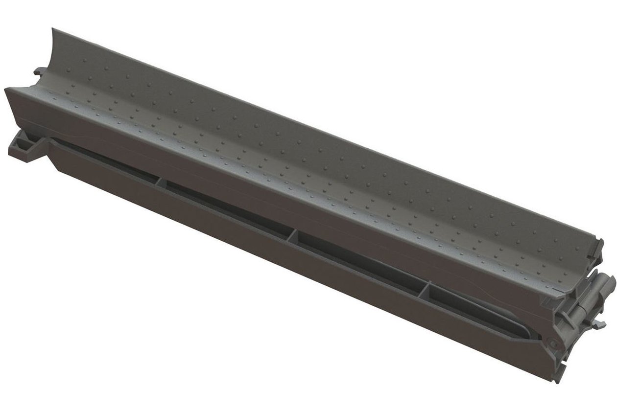 Uebler Auffahrschiene fu00fcr Hecktru00e4ger X21 S/X31 S/P22 S/P32 S/F32 XL